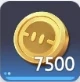 Belohnungs-Icon: 7.500 Credits (goldene Münze)